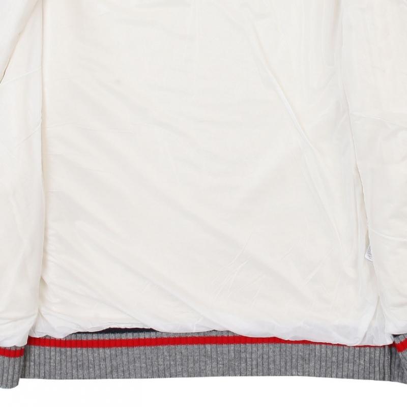 Onoff Men S caShmere Windproof Hoodie caSual Cardigan Of2802gb White