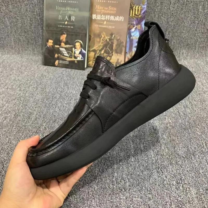Genuine Leather Casual Shoes for Men Comfortable Men's Business Shoes 2024 New Male Office Dress Shoes Zapatos De Vestir Hombre