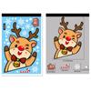 Christmas Decoration Window Stickers Cartoon Elk Santa Claus Snowman Xmas Mirror Stickers Merry Christma Sticker New Year