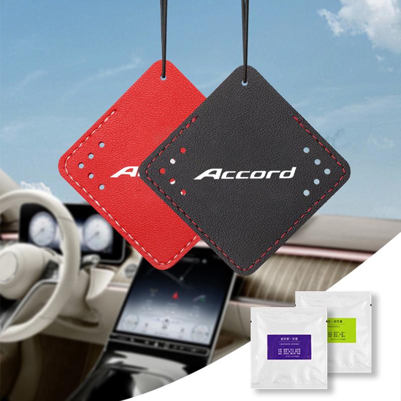 Car Emblems Aromatherapy Pendant Lasting Freshness Air Freshener For Honda Civic Accord Fit Jazz Pilot CRV Odyssey Passport City