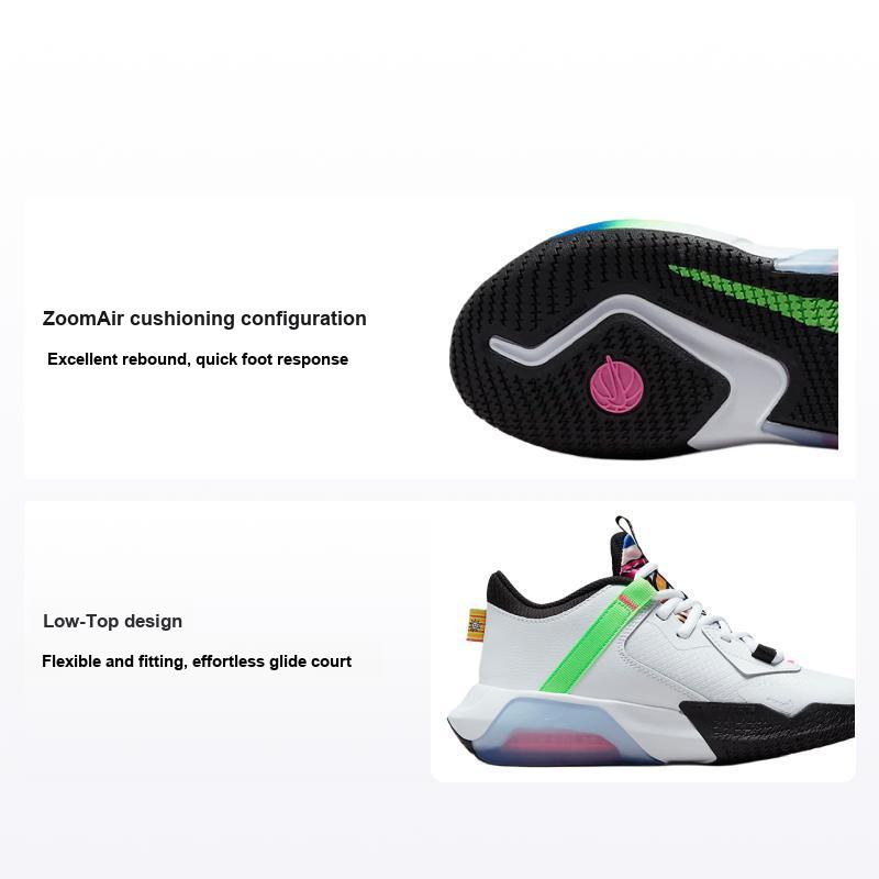 Nike Детские кроссовки Air Zoom Crossover GS Sprinkle Swoosh White Game-Royal Black DV1365-101