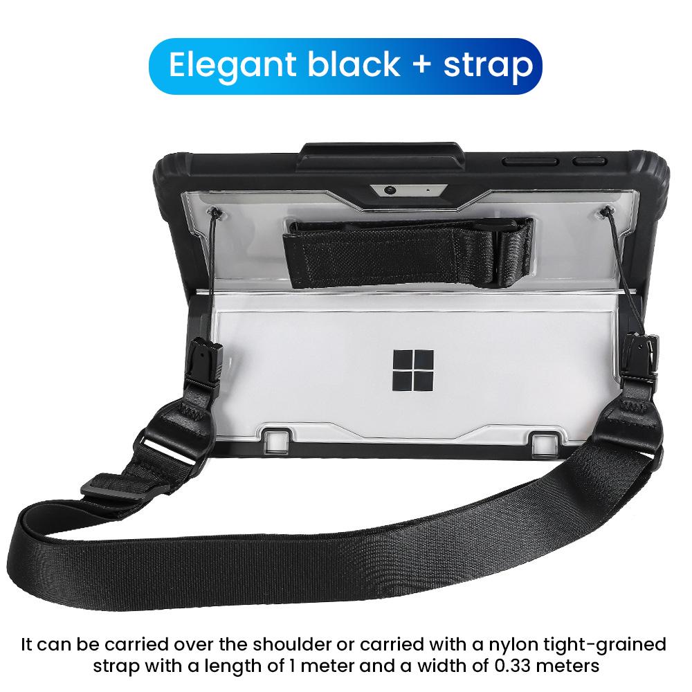 Защитный чехол «все в одном» Прочный чехол-накладка с магнитным держателем для ручки Для Microsoft Surface Pro 9 8 7 6 5 4 Surface GO 1 2 3