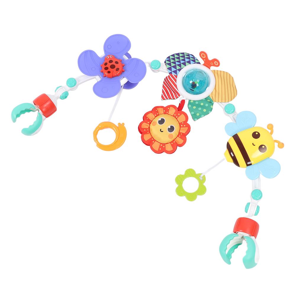 Baby Crib Activity Toy Multiple Color Mobile Arch Swinging Toy for Boys Girls Newborn Bed and