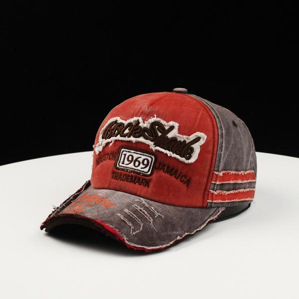 Fashion Hat new color matching outdoor men's and women's fashion brand hat cap cowboy street curved brim women's fashion baseball cap