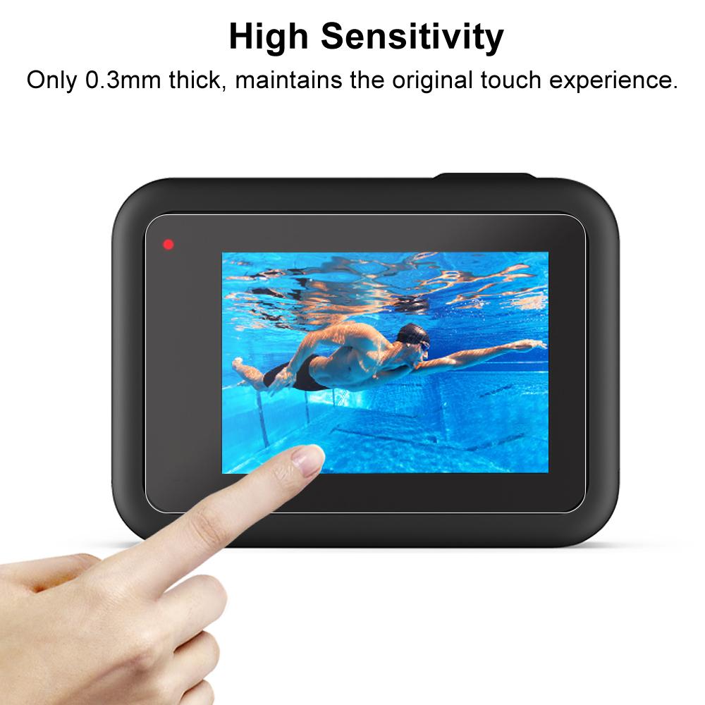 Защитная пленка из закаленного стекла для GoPro Hero 8, черная защитная пленка для объектива для Gopro8 Go pro 8, аксессуары для камеры