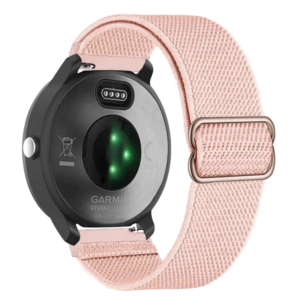 20mm 22mm Nylon Strap For TicWatch E3 E2 Pro 3 Ultra S2 Pro X GTW 2025 Elastic Wristband Bracelet Smartwatch Correa Accessories