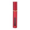 Mini Refillable Perfume Bottle Alumite Visible Portable Leakproof Empty Roll On Bottle 10mlRed
