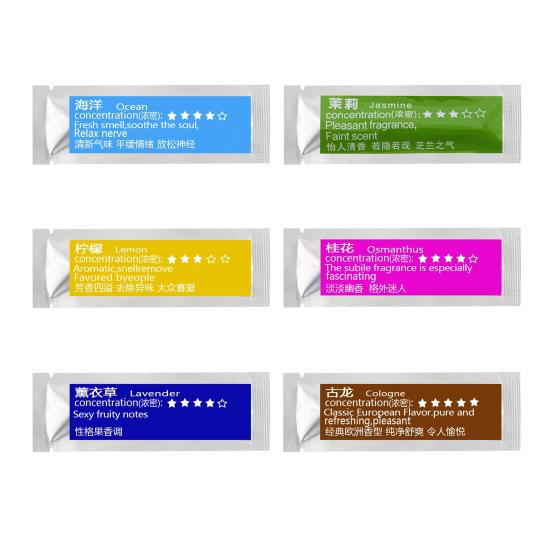 6 шт. Автомобильный зажим для дефлектора ароматизатор стержень для духов сменный ароматический стержень лаванда