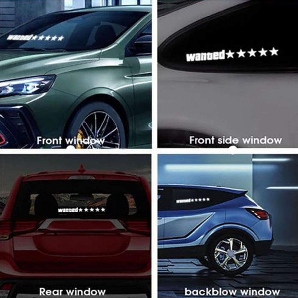 Светодиодные светоотражающие светящиеся наклейки, подходящие для заднего стекла автомобиля, наклейки с черепом, поддельная модель такси, ребенок на борту, автомобильный аксессуар