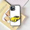 Чехол для телефона со спортивным автомобилем JDM Tokyo Drift Для iPhone 17,16,15,14,13,12,11 Plus,Pro Max,XS,Цветной Посеребренный Внутренний Чехол