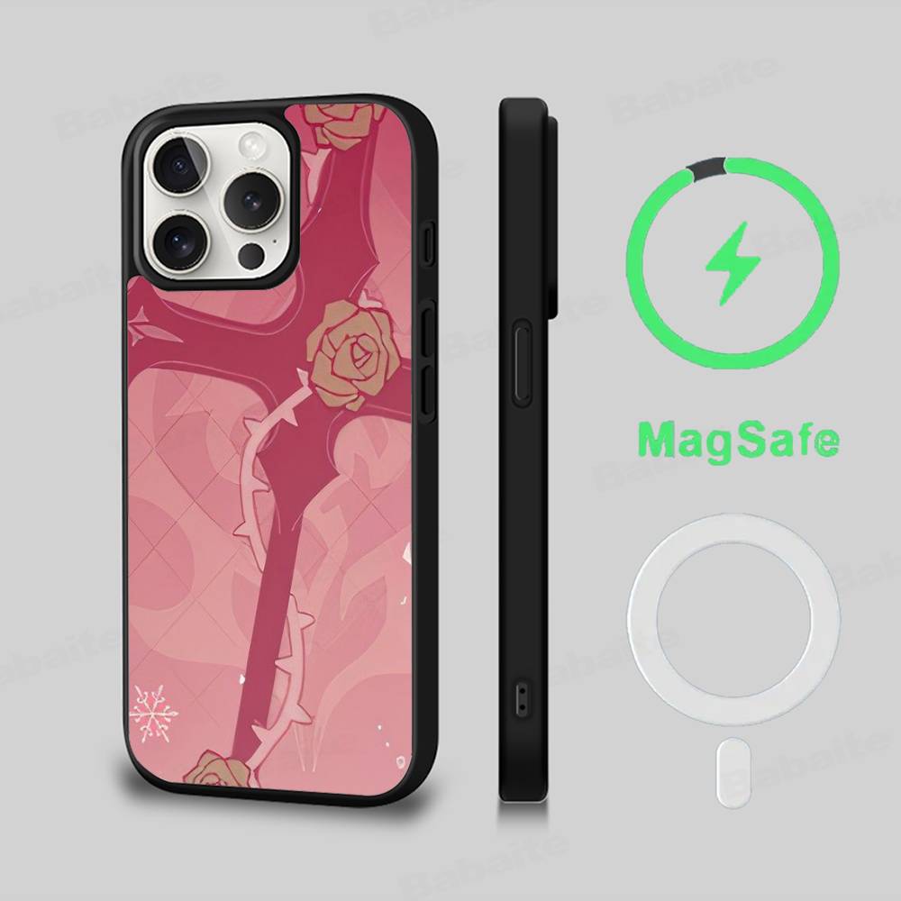 Honkai Star Rail Game Same Style Phone Case Magnetic Case For IPhone 16 14 13 12 11 15 Pro Max Plus For Magsafe Wireless Charge