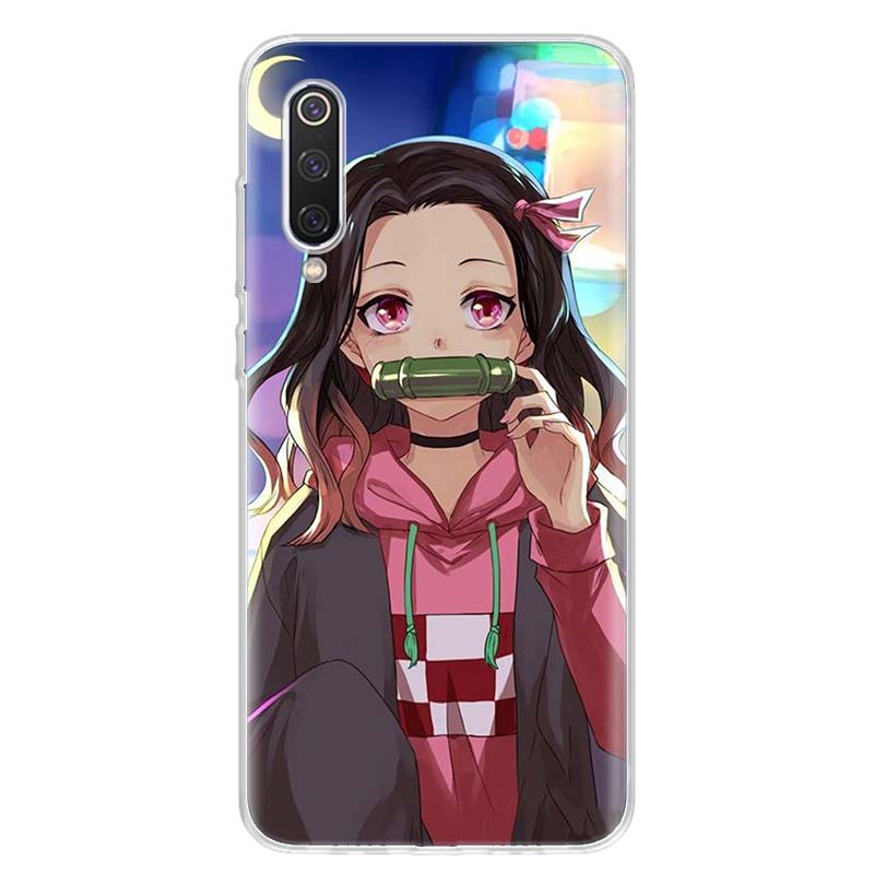 Чехол для телефона Demon Slayer Kamado Nezuko для Xiaomi Poco X3 GT X4 NFC M4 Pro M3 M2 F3 F2 F1 Mi Note 10 A3 A2 Lite A1 CC9E Fun