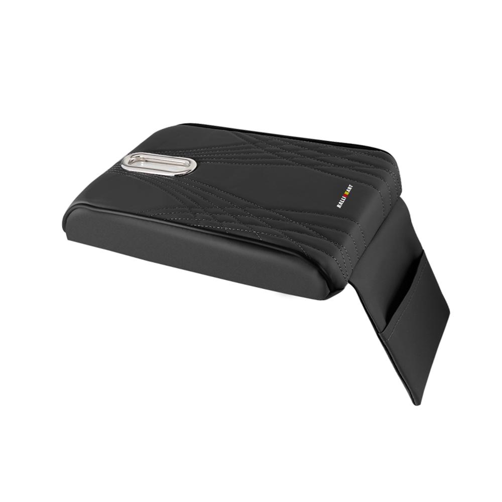 cyzghp1 Car Armrest Cushion With Pocket Tissue Storage Bag Center Console Armrest Box Mat For Mitsubishi Asx Lancer 4 Outlander 3 L200