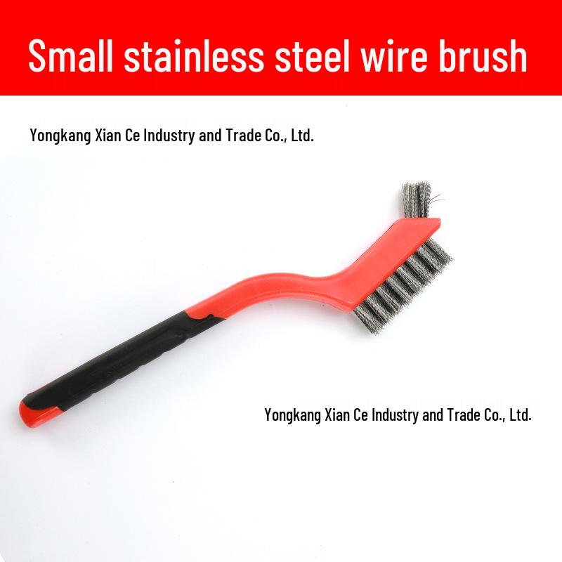 Промышленная зубная щетка из нержавеющей стали и медной проволоки для удаления ржавчины и чистки кухонной плиты