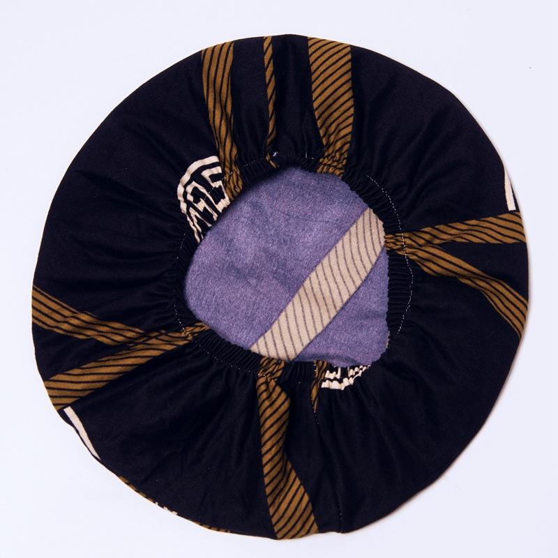 1 Bar Stool Cover Round Stool Cover with Elastic Bands Bar Stool Seat Cover Slipcover Washable Stool Cushion Cover Feature Stretch Fabric Dia D30-34cm