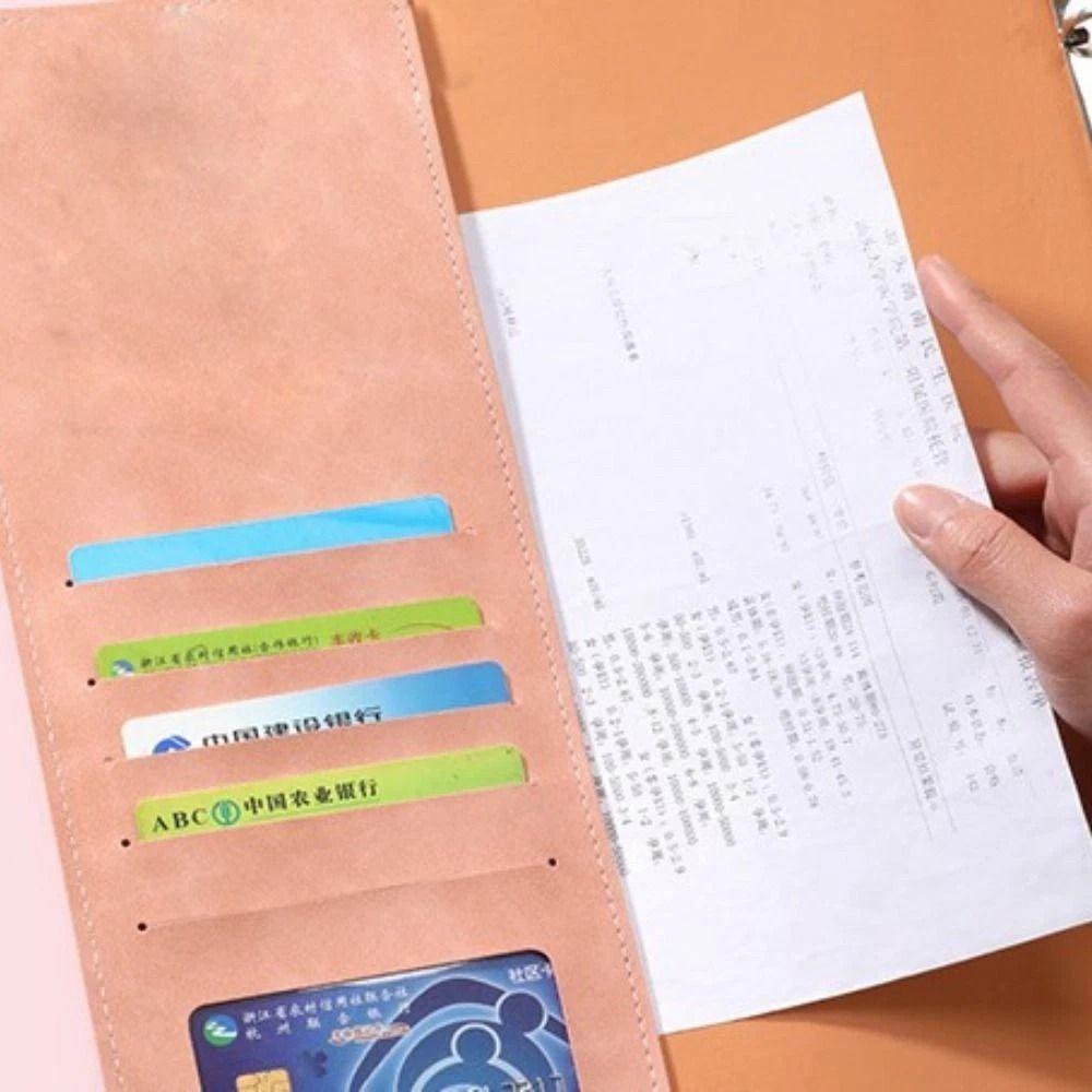 PU Leather Pregnancy Booklet a4 a5 Pregnancy Storage Folder  Of Pregnant Mother