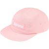 Supreme Кепка-кэмп из выстиранного твила чинос (25ос) розовый