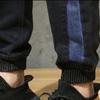 2024 Men's Jeans Drawstring Boy Jeans Great Wear-resistant Ankle-banded Leisure Spring Pants