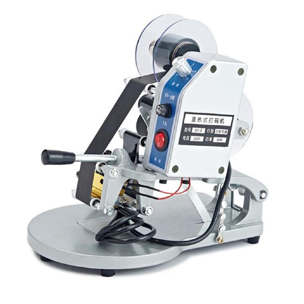 Ручной принтер для горячего тиснения фольгой 220 В, термоленточный принтер для печати кода даты