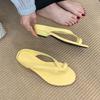 Модная Роскошная Обувь Низкий Каблук Женские Шлепанцы Шлепки Обувь Модная Круглый Носок Женские Шлепанцы на Каблуке Обувь Женские Слайды Сандалии