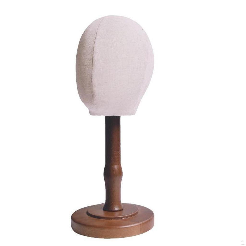Mannequin Head Manikin Model Fabric Block Hat Holder Display for Headphones
