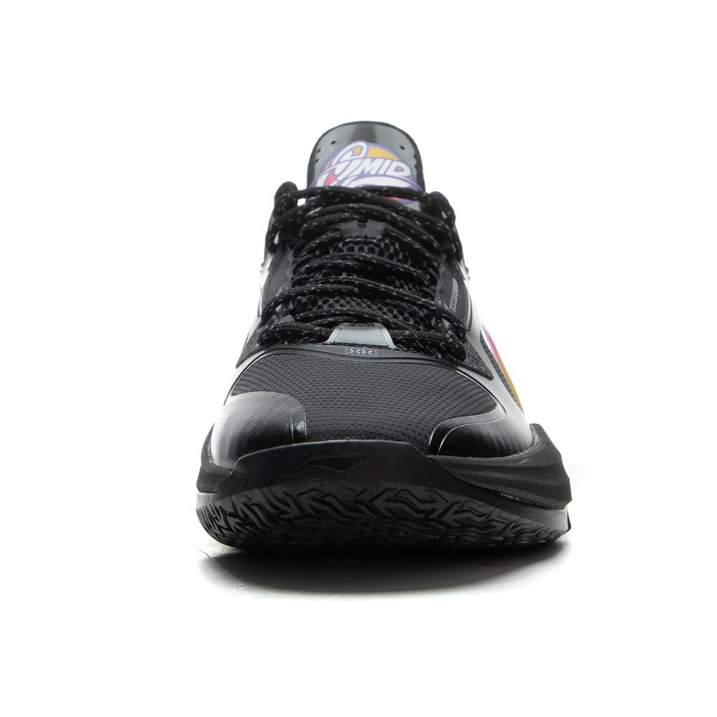Баскетбольные кроссовки Li Ning Light Speed 3 mid Мужские Средние Черно-фиолетовые ABPV019-1
