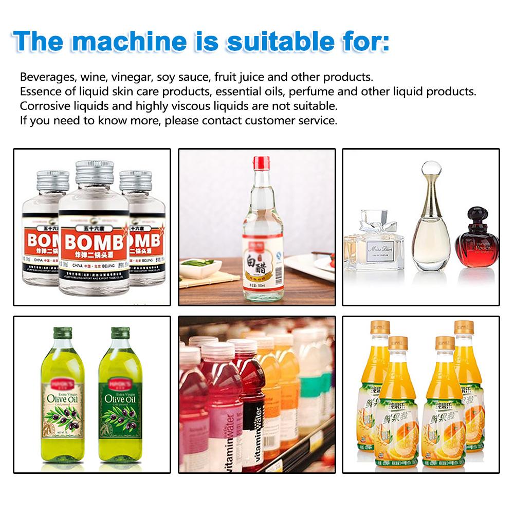 ZONESUN ZS-YTDP6 6-сопельная мембранный насос Машина для розлива жидкостей Для парфюмерной воды сока