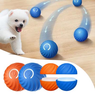 Игрушки для кошек, умная интерактивная игрушка для кошек, прыгающий мяч, автоматический катящийся мяч, обучающий самодвижущейся электрической игрушке, аксессуары для собак и домашних животных