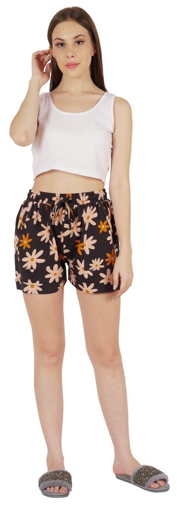 Inkmeso Женские шорты для отдыха, повседневные, с эластичной резинкой на талии, повседневные / праздничные шорты