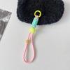 Fashion Keyring Creative Braided Lanyard Keychain For Phone Case Women Anti Lost Knot Rope Strap Car Key Chains Diy Accessories