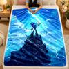 Flannel BlanketSonic the Hedgehog Warm Soft Throw Blanket for Indoor Sofa Bed Living Room Use