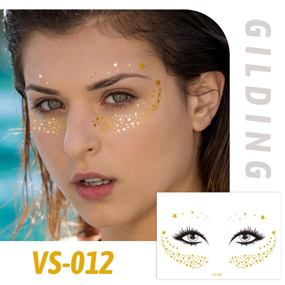 Waterproof Freckle Tattoo Stickers for European Music Festivals