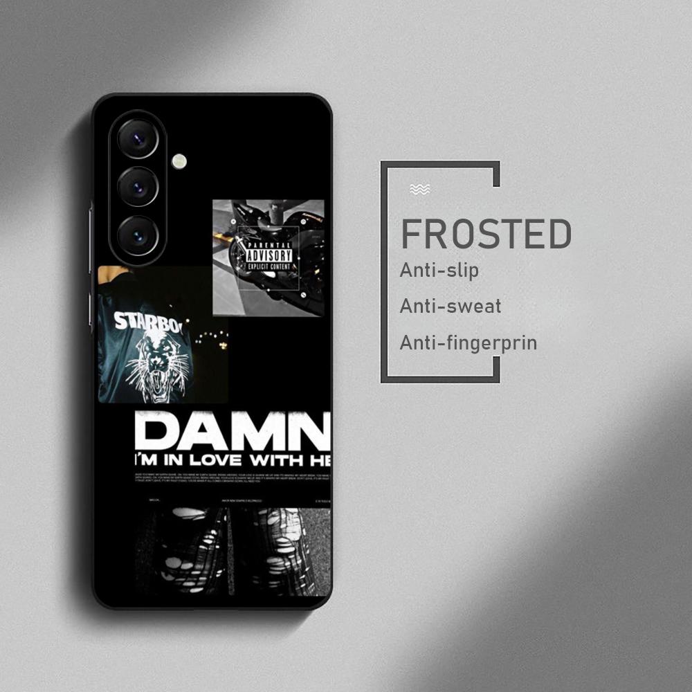 Cool KendriCK Damn LamarES Phone Case For Samsung Galaxy S26 S25 S24 S23 S22 S21 Plus Ultra Note20 Soft Black