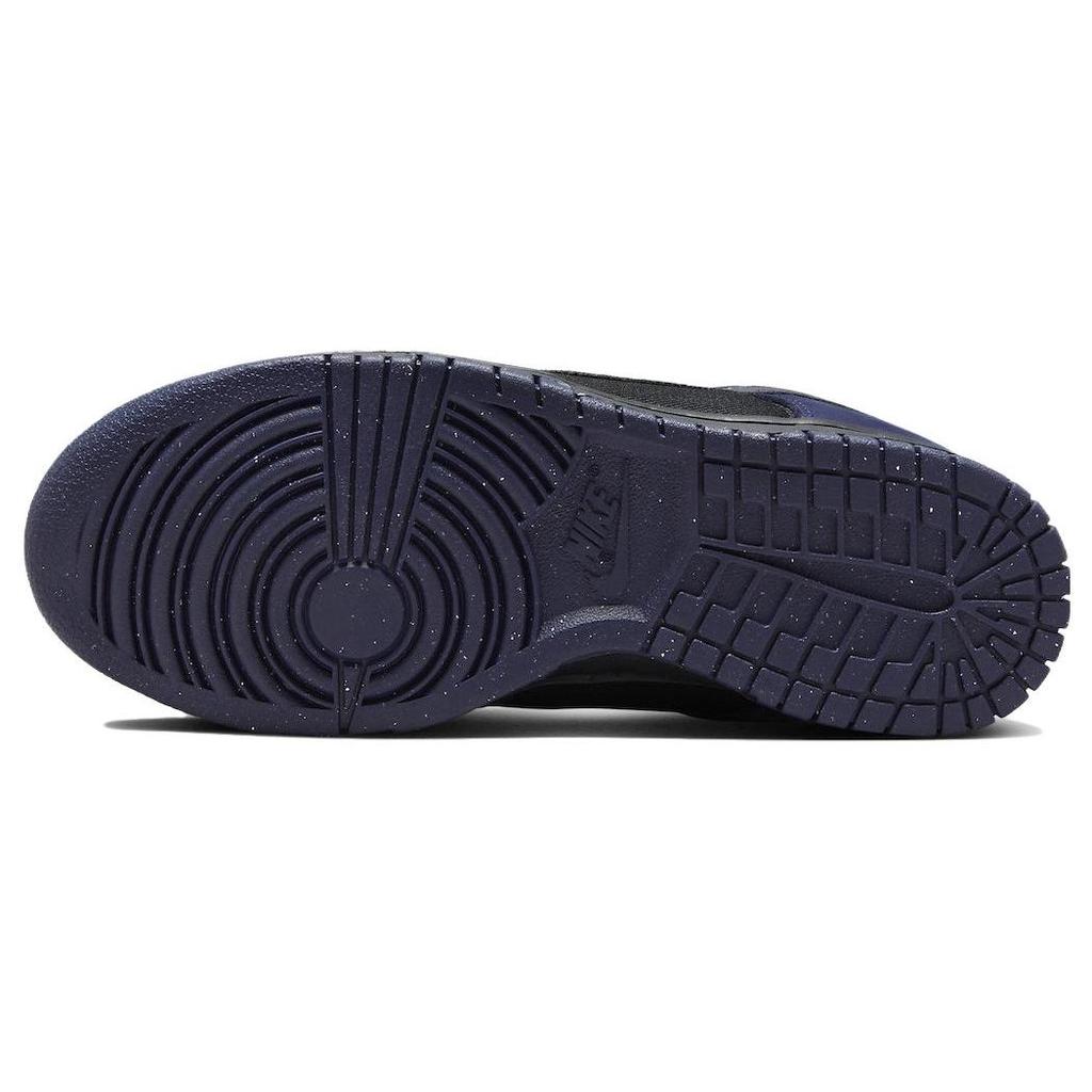 Nike Dunk Low LX Purple Ink Женские кроссовки черные FB7720-001
