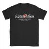 E-Eurovisions Song Contest 2025 T Shirt for Men 100% Cotton Casual T-Shirts Switzerland Tees Short Sleeve Merchandise Plus Size