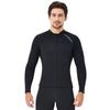 2MM Men's & Women's Long Sleeve Split Top Diving Suit - Thickened for Cold Protection, Ideal for Swimming, Snorkeling, Surfing.