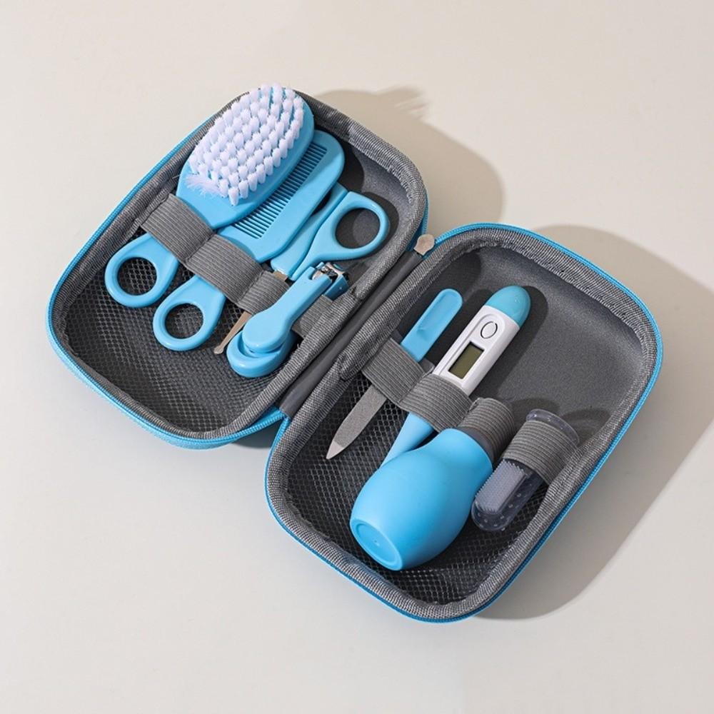 8pcs Soft Bristle Brush Baby Health Care Kit Material Safety Mother and Baby Care Kids Health