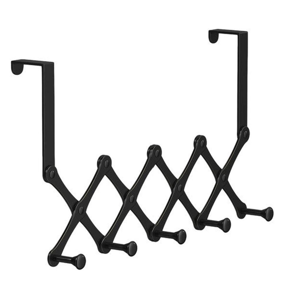 No-Punch Clothes Coat Hooks Carbon Steel Clothing Hangers Door Hooks Hanger  Kitchen Supplies