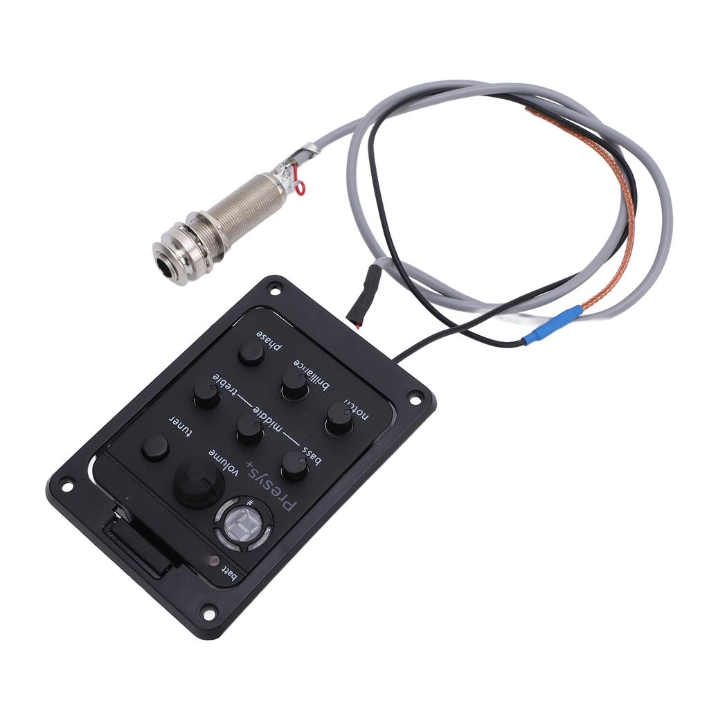 Гитарный предусилитель эквалайзер регулятор громкости светодиодный дисплей высокочувствительный тюнер гитарный предусилитель для Presys Plus