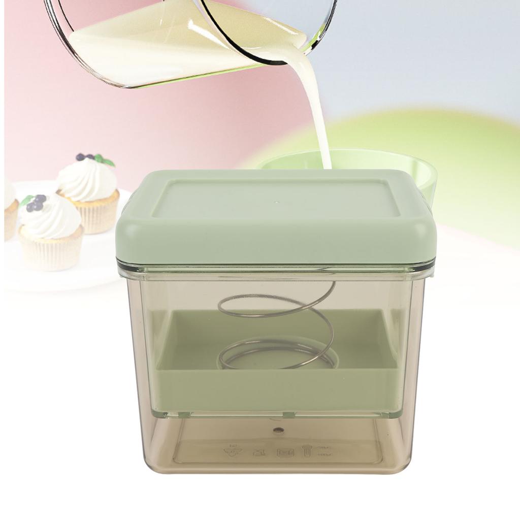 Greek Yogurt Strainer PS HIPS Rectangular Homemade Cheese Yogurt Maker Filter Whey Separator with Fine Mesh for Home