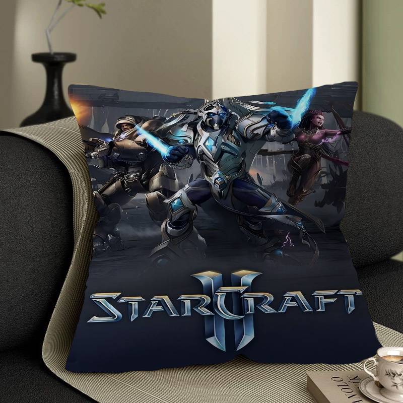 S-Starcraft 2 Наволочка мультяшный Подарок Наволочка для подушки Спальня Дом Диван Кресло Сиденье Декор наволочка