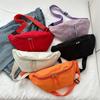 Oxford Cloth Simple Fashion Trend Casual Solid Color Fashion One Shoulder Crossbody Breast Bag