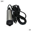 12L/min 12V 24V DC Electric Submersible Pump Diesel Fuel Water Oil Car Camping Fishing Submersible Aluminum Alloy Transfer Pump