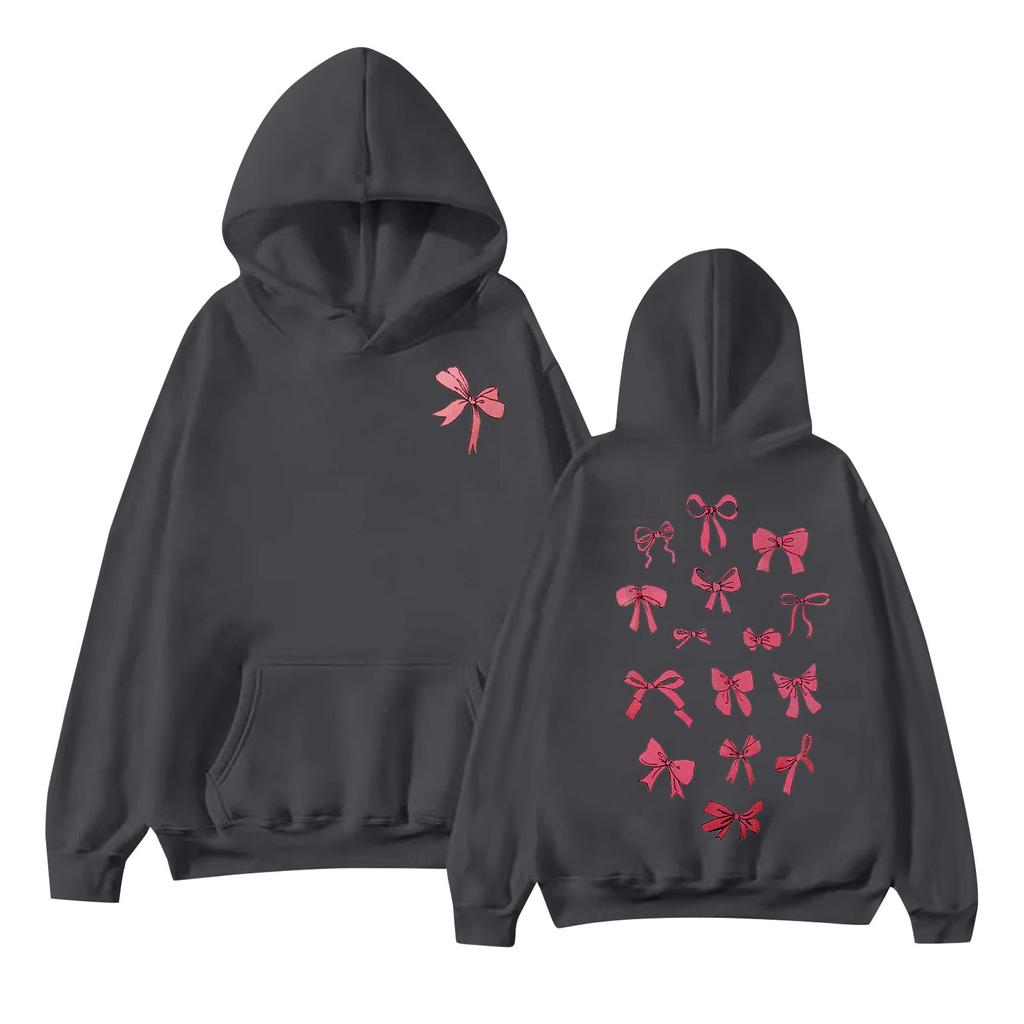 Women's Fashion Printed Long Sleeve Loose Sweatshirt Top Fall Hoodie Sweatshirt