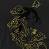 Mulan Unisex Adult Breezy Mushu Illustration T-Shirt