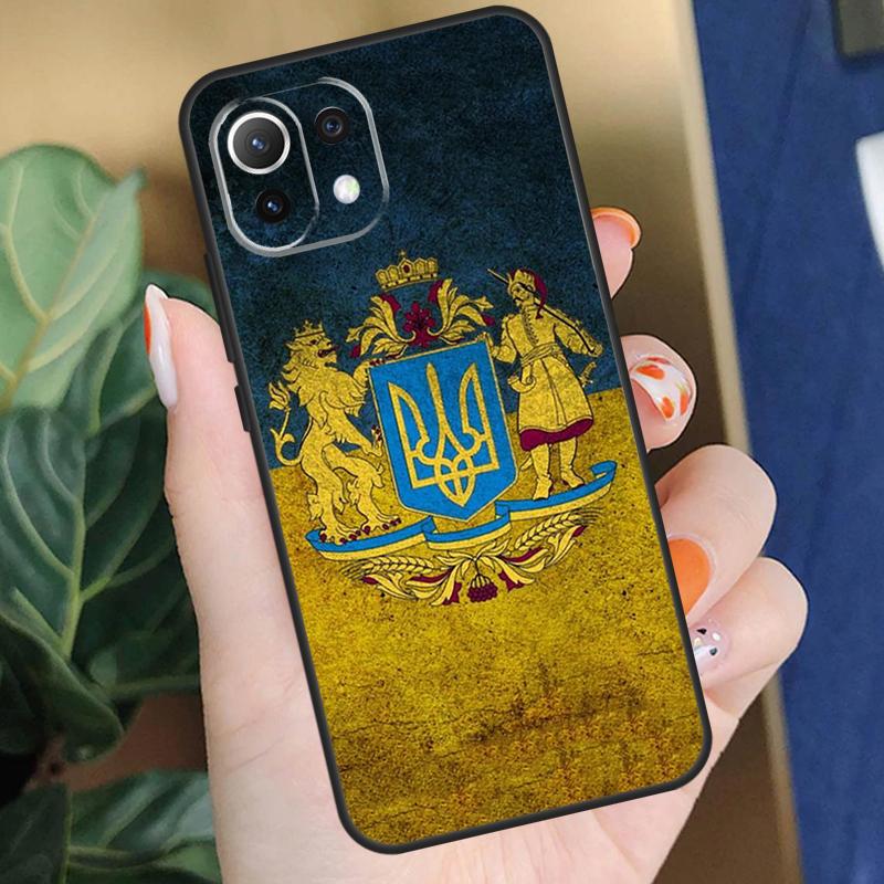 Чехол Флаг Украины для Xiaomi 15 14 Ultra 13T 14T 15T Pro 17 Pro Max POCO X7 X5 X6 F5 F6 F7 F8 Pro Чехол
