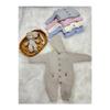 Littleland Knitted Baby Jumpsuit With Pockets