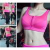 Front Zipper Sports Bra No Steel Ring Gathering Beautiful Back Fitness Shock Resistant Running Women's Vest Large Underwear