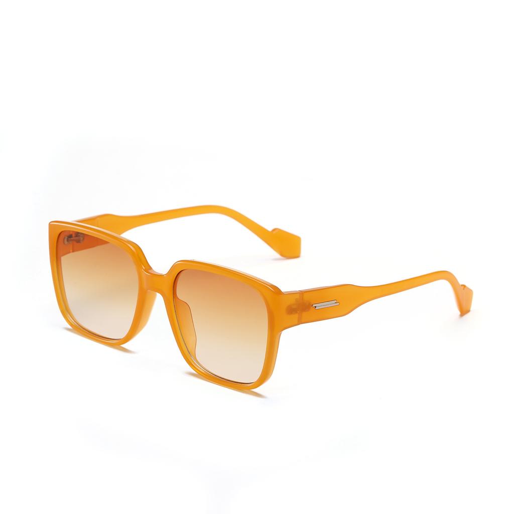 Очки 95161 Квадратные Большая оправа Мутная вода Оправа Под панцирь черепахи Ретро Солнцезащитные очки Женские Солнцезащитные очки Мужские