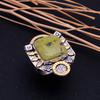 Stichtite Gemstone 925 Sterling Silver Jewelry Two Tone Ring Size 10
